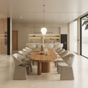 Stylish dining area with modern design at Sunrise Lake Phuket