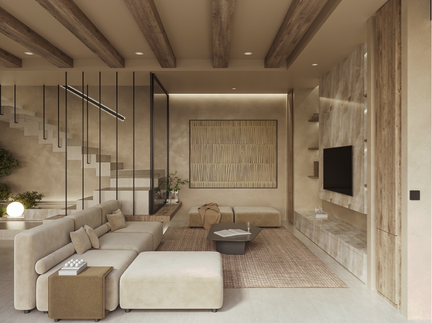 Bangtao villa for sale — contemporary terrace and private pool at Sunrise Lake