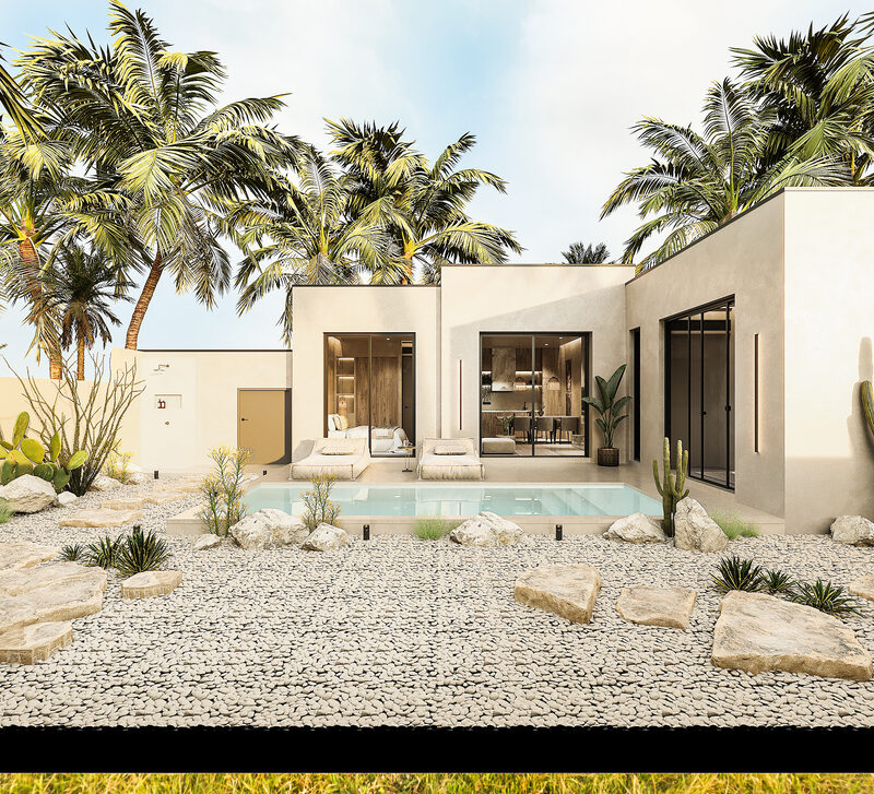 Palas 3 Villa Render